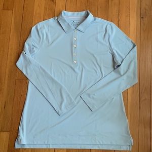 Peter Millar Women’s Golf Perfect Fit Performance Long-Sleeve Polo